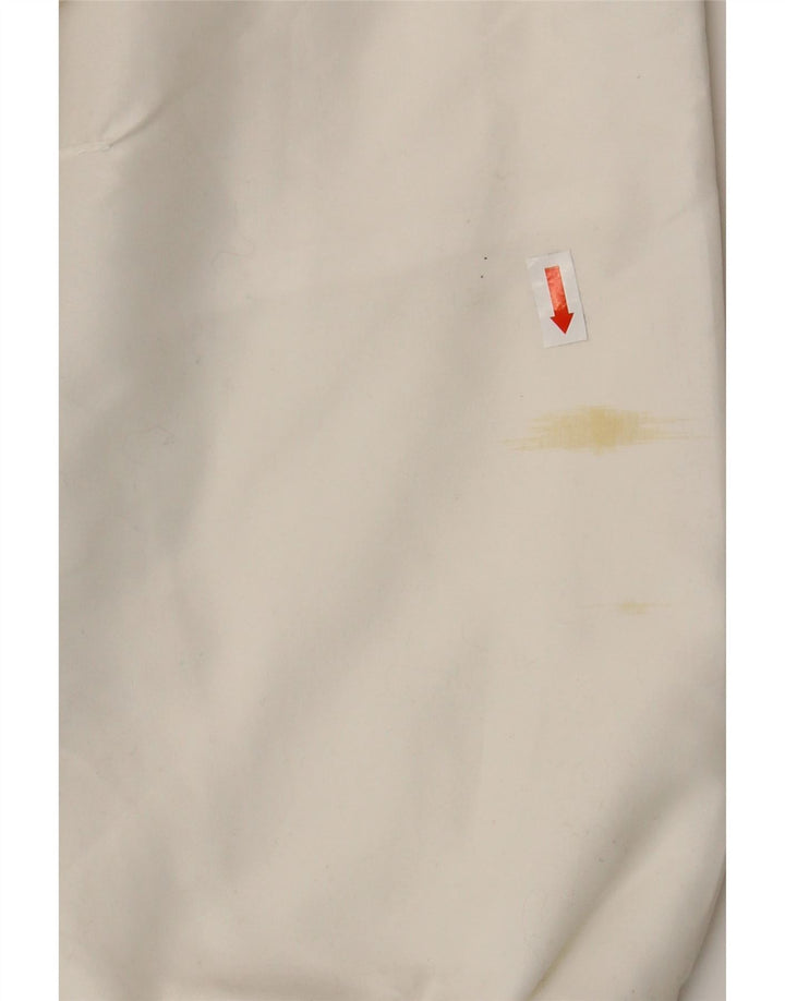 Giacca da ginnastica grafica da donna Puma Large in poliestere color block bianco