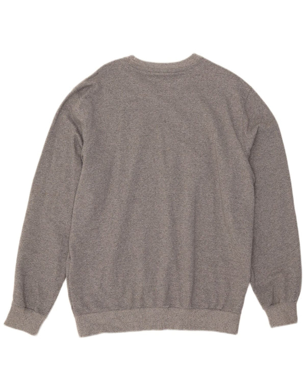 Felpa da uomo Champion Jumper 2XL Cotone chiazzato grigio