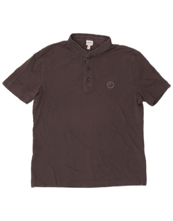 Polo Armani Uomo XL Cotone Grigio