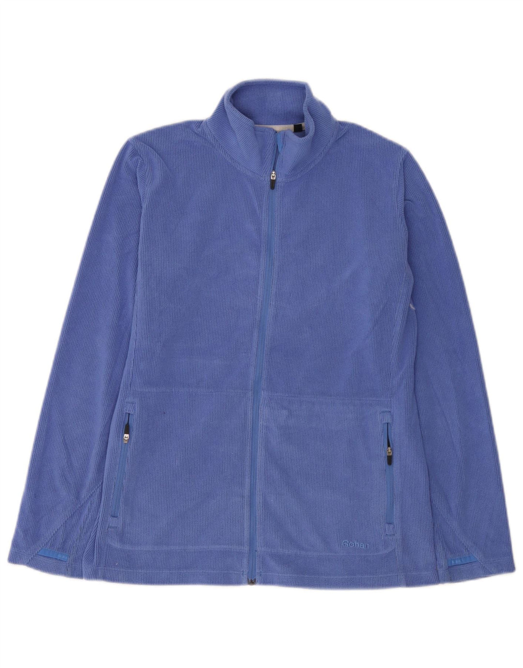 Giacca in pile oversize da donna Rohan UK 10 Small Blu Poliestere
