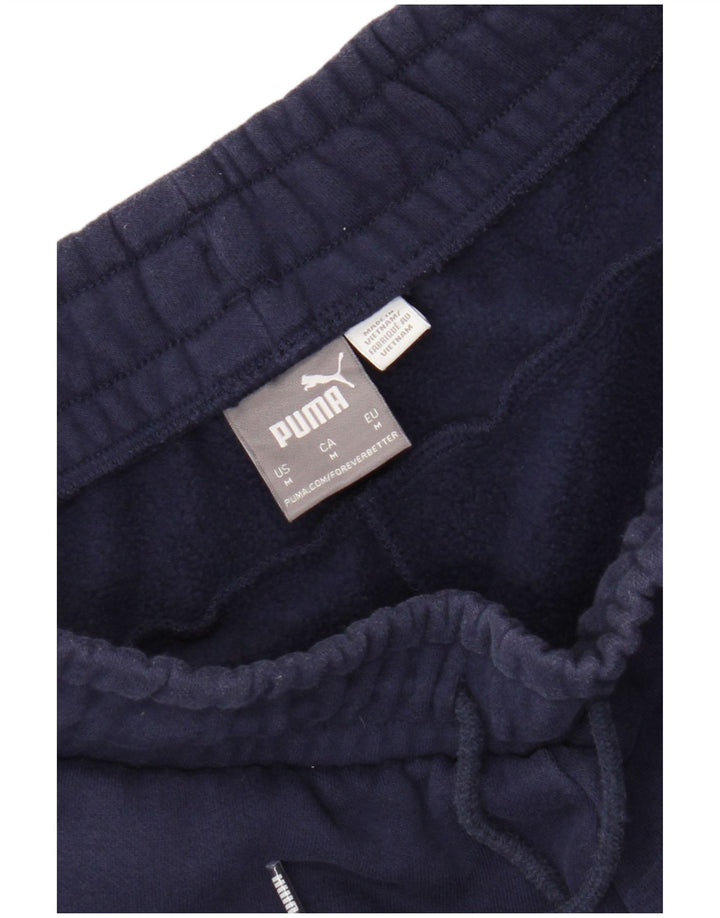 Pantaloni da tuta grafica da uomo Puma Joggers medio blu navy