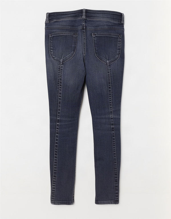 Jeans slim da donna Diesel W30 L27 cotone blu navy