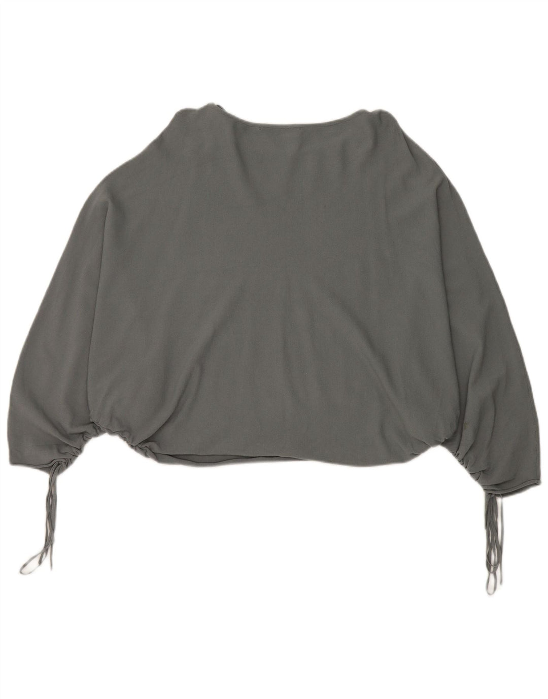Top in camicetta a pipistrello da donna Zara UK 14 Grigio medio