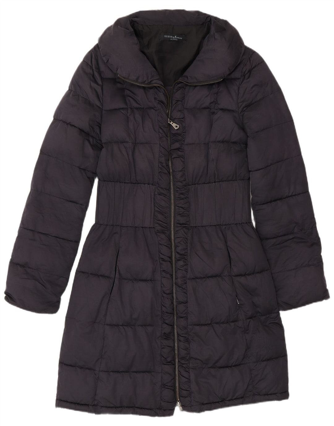 Cappotto imbottito da donna Guess By Marciano IT 46 Large in poliestere blu navy
