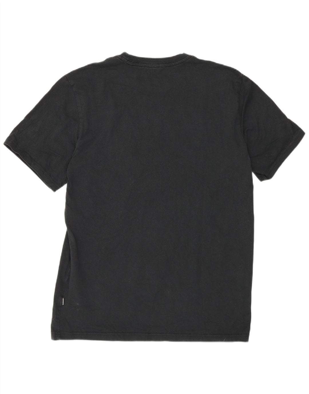 T-shirt grafica da uomo Converse Top in cotone nero medio