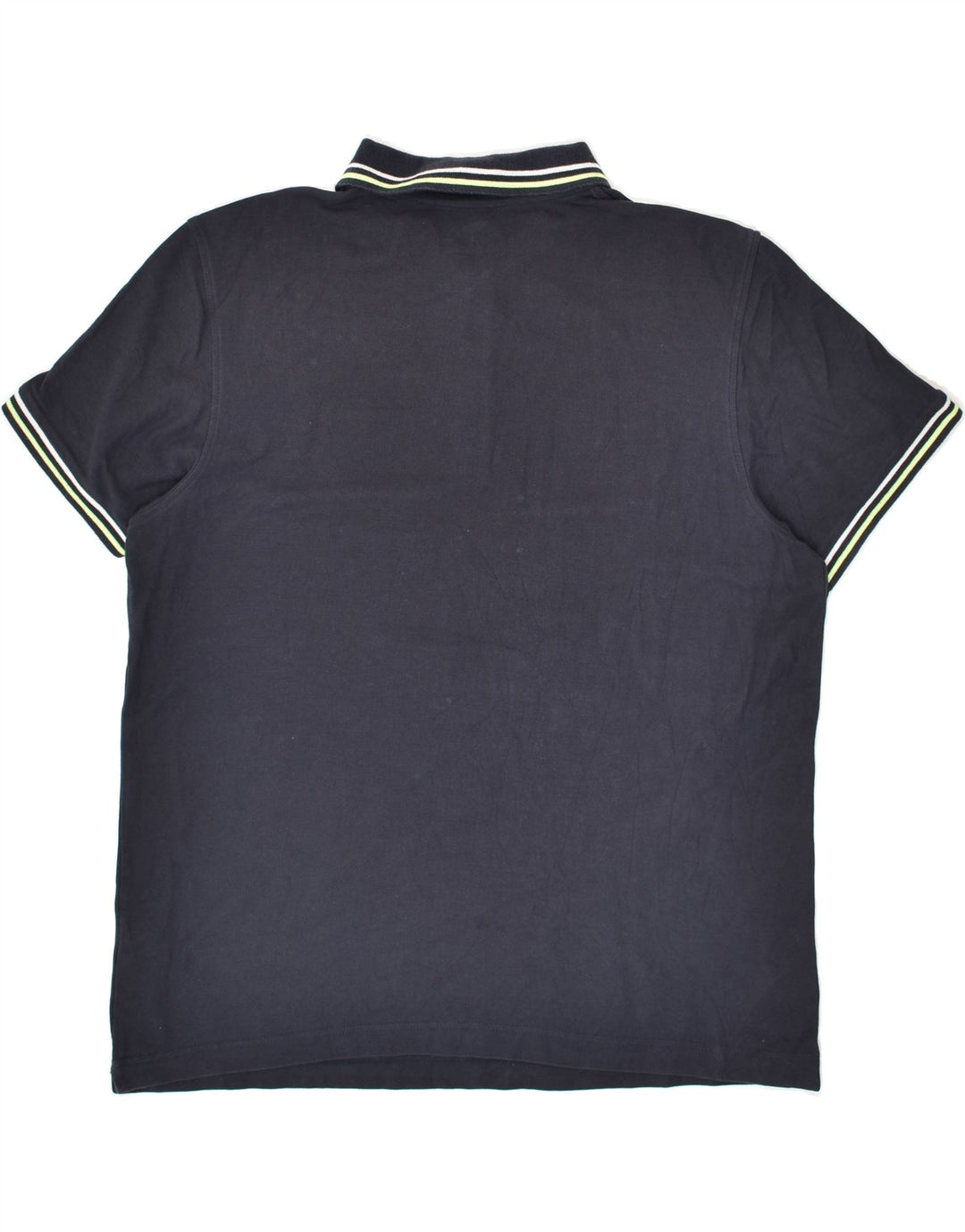 LOTTO Mens Polo Shirt XL Navy Blue Cotton | Vintage Lotto | Thrift | Second-Hand Lotto | Used Clothing | Messina Hembry 
