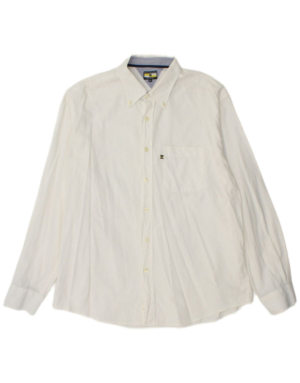Camicia Uomo NAVIGARE XL Cotone Bianco