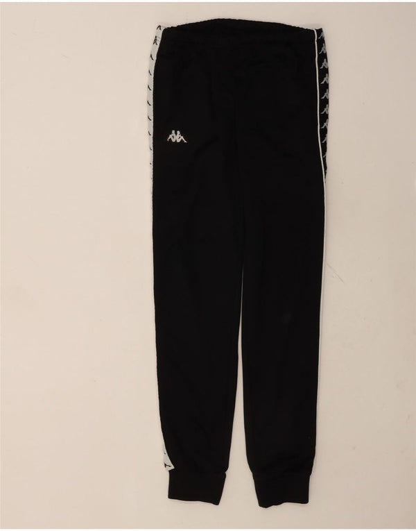 Pantaloni da tuta con grafica Kappa da uomo Joggers Small Black Colourblock