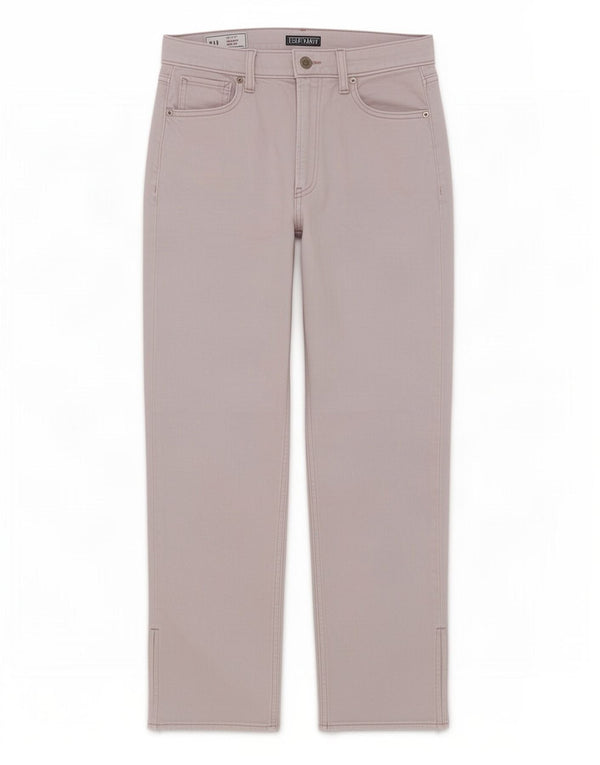 Jeans larghi da donna a vita media Gap US 0 XS W25 L27 cotone rosa