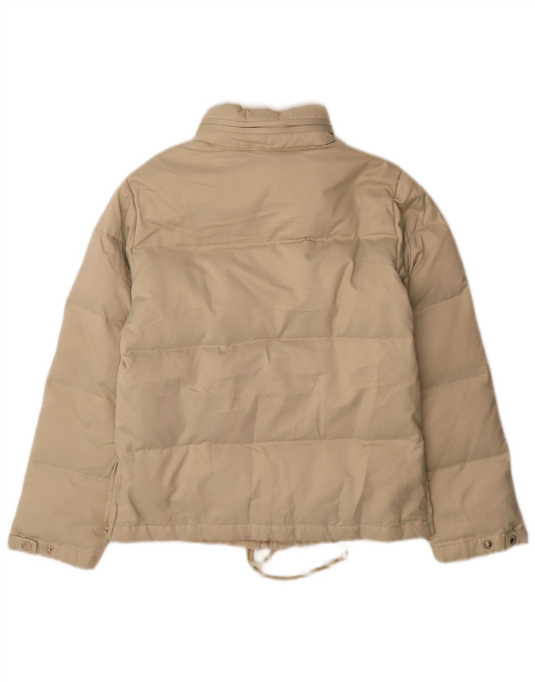 Giacca imbottita con cappuccio da donna Zara EU 38 piccola poliestere beige