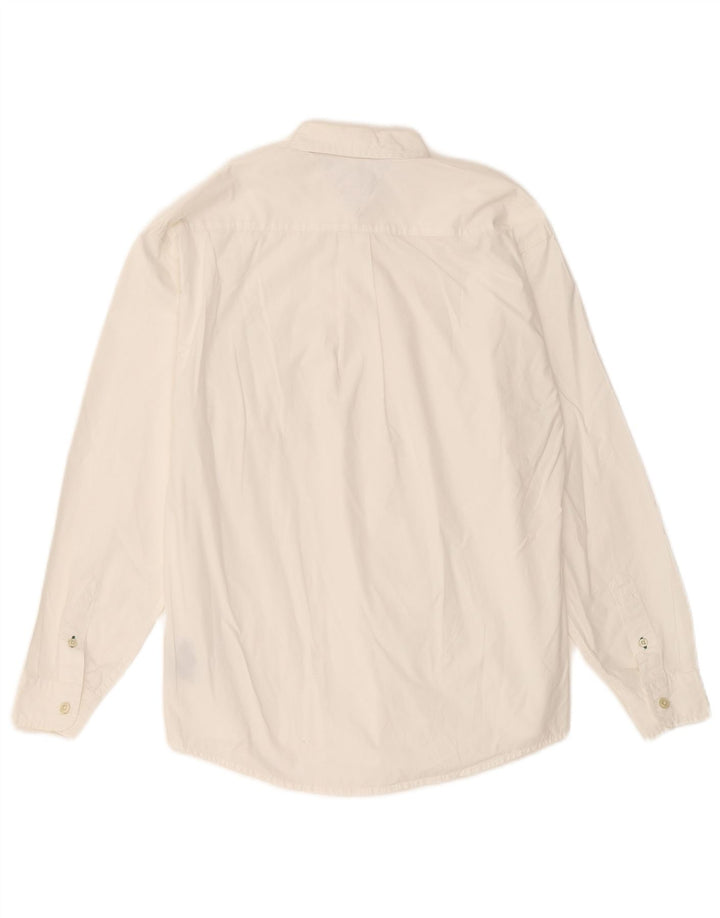TOMMY HILFIGER Camicia Bambino 13-14 Anni Large Cotone Bianco