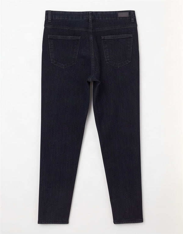 Zara Womens Tapered Jeans EU 38 Small W28 L27 Navy Blue