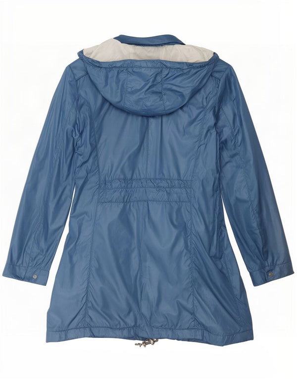 Impermeabile con cappuccio da donna PEUTEREY IT 46 Large Blu