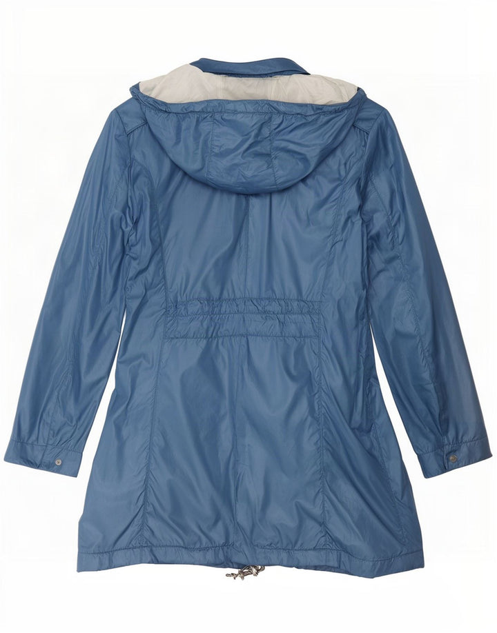 Impermeabile con cappuccio da donna PEUTEREY IT 46 Large Blu
