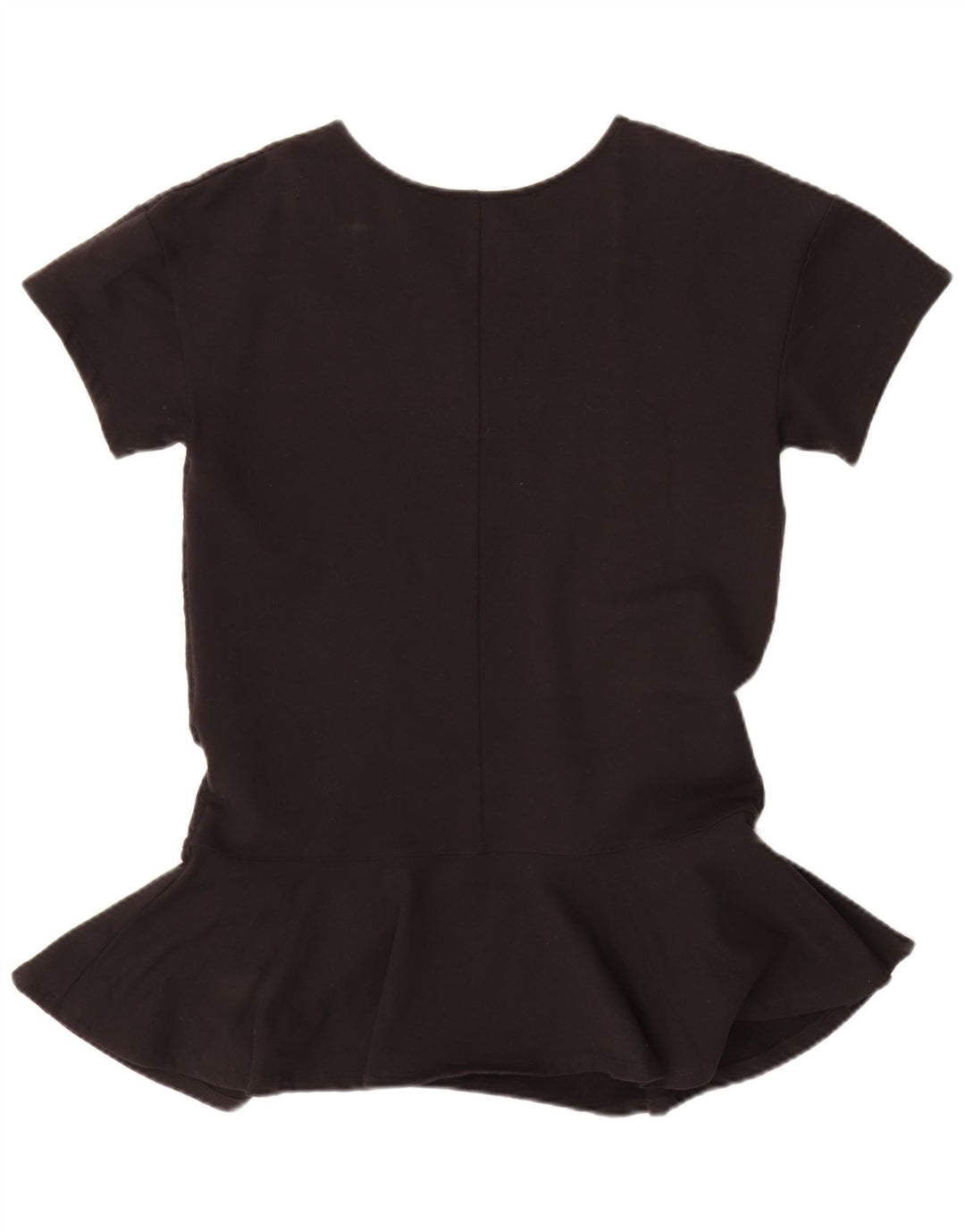 Blusa Donna Elisabetta Franchi Top IT 42 Cotone Medio Floreale Nero