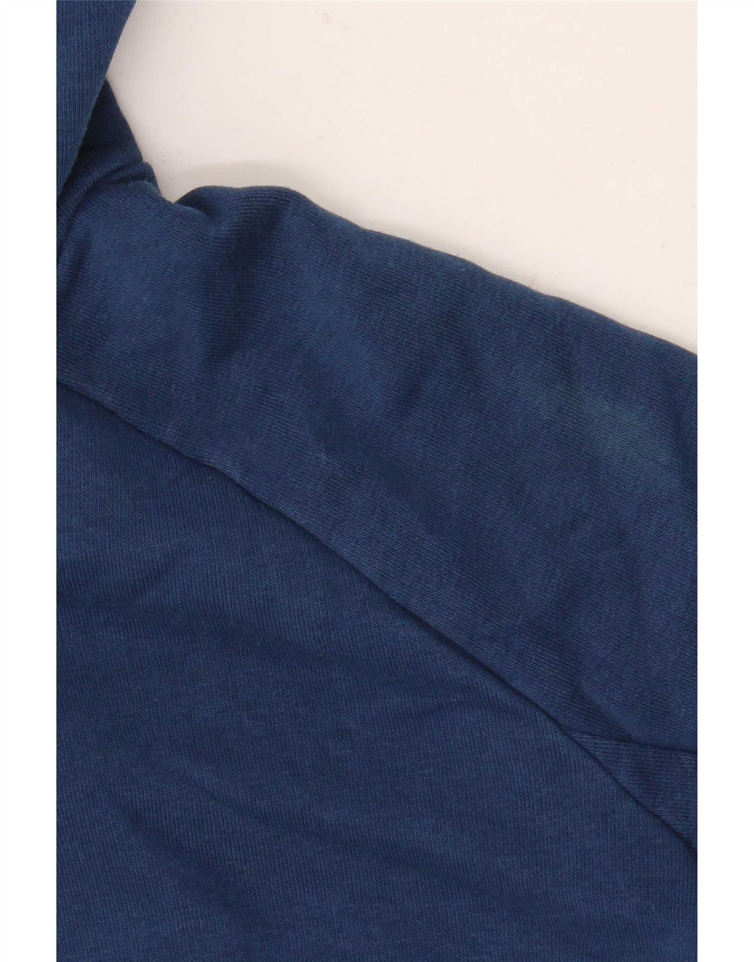 Felpa con cappuccio grafica da uomo Adidas in cotone blu medio