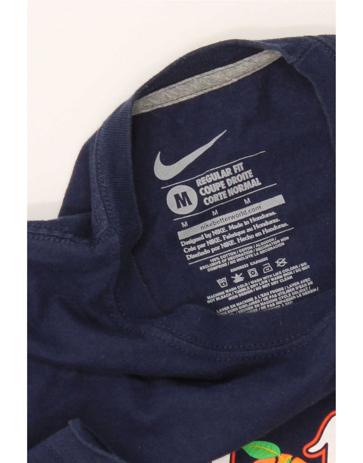 T-shirt grafica Nike Florida da uomo con vestibilità regolare, colore blu navy medio