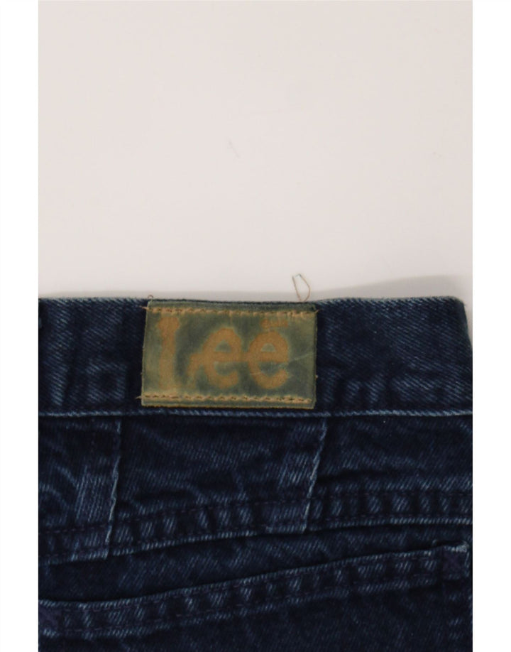 LEE Womens Denim Shorts W30 Medium Navy Blue Cotton Vintage Lee and Second-Hand Lee from Messina Hembry 