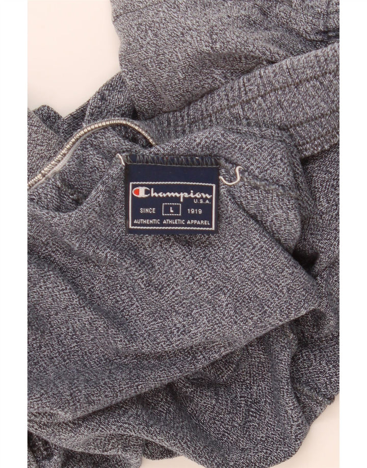 Pantaloncini sportivi da uomo Champion Large in cotone screziato blu navy