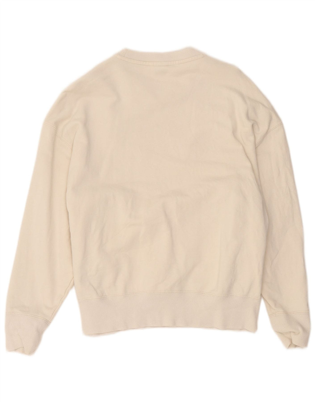 Felpa da donna Puma Jumper UK 14 cotone bianco medio