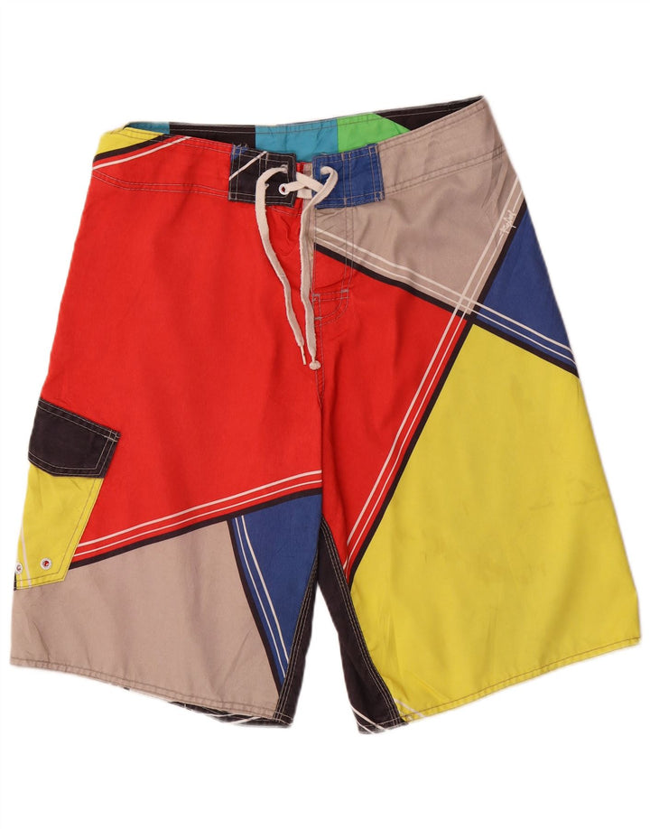 Pantaloncini da bagno da uomo Rip Curl Poliestere color block medio multicolore