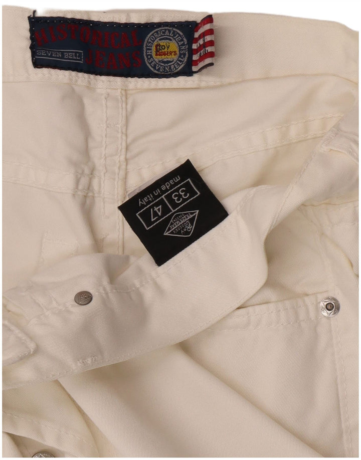 Pantaloncini casual da uomo Roy Rogers W33 cotone bianco medio