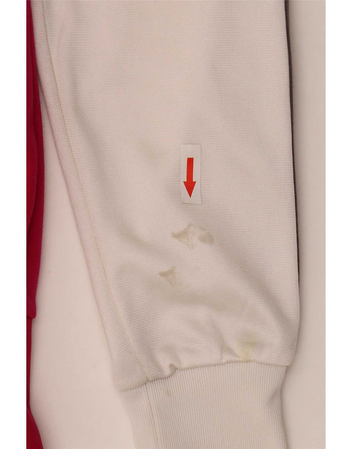 Giacca da ginnastica grafica da donna Nike UK 10 Small Pink Colourblock