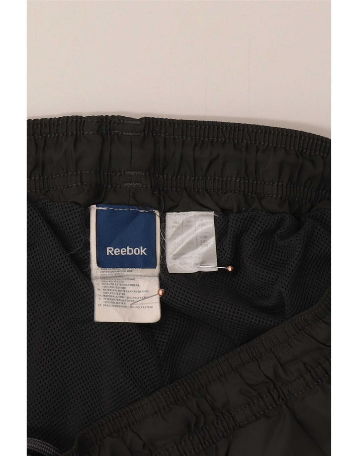Pantaloni da tuta da uomo Reebok 2XL Verde Poliestere