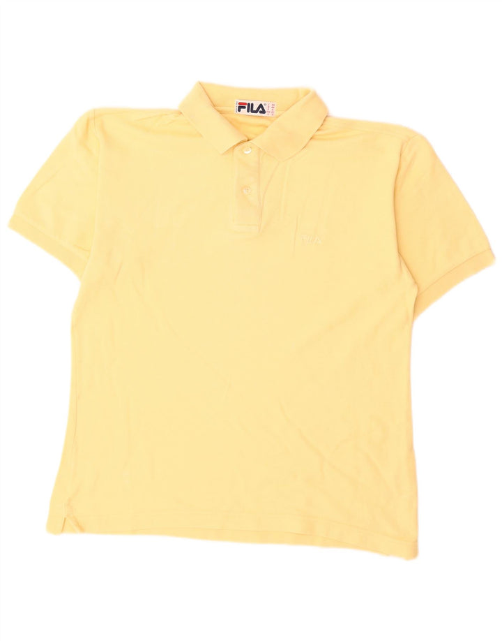 Polo Fila Uomo XS Gialla