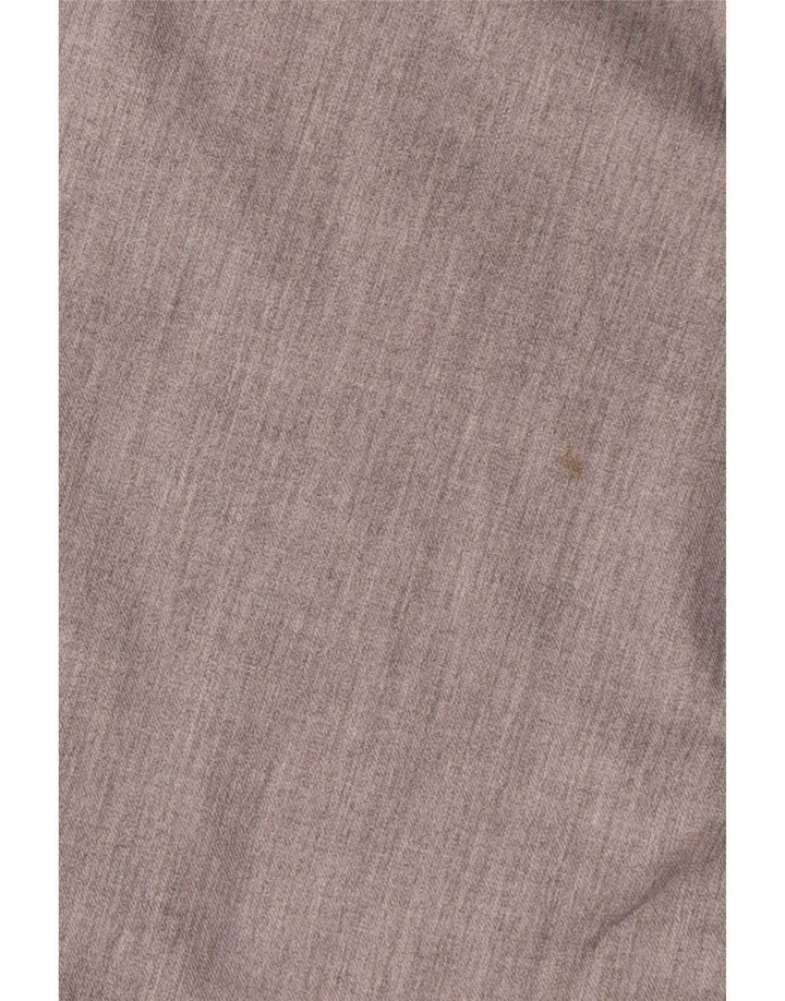 Pantaloni da abito slim da uomo Zara EU 40 medio W31 L31 poliestere grigio
