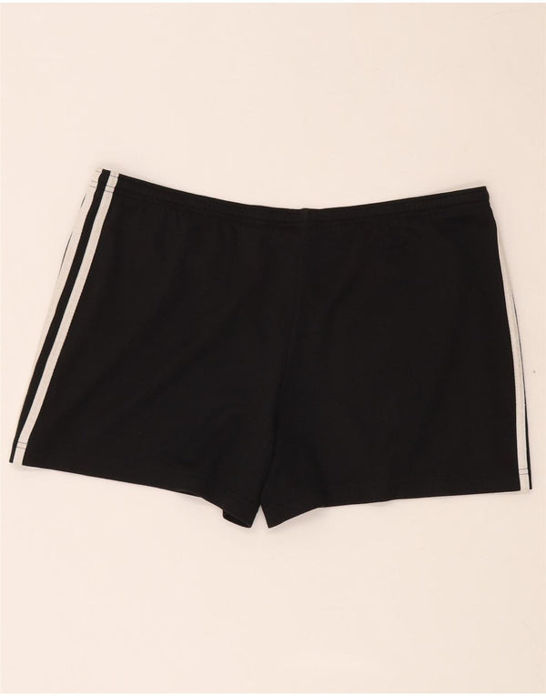 Pantaloncini sportivi ADIDAS da donna UK 14 medio nero poliestere