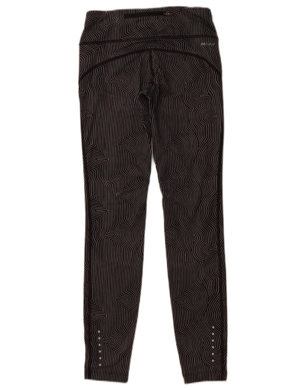 Leggings NIKE Dri Fit da donna UK 6 XS Gessato grigio