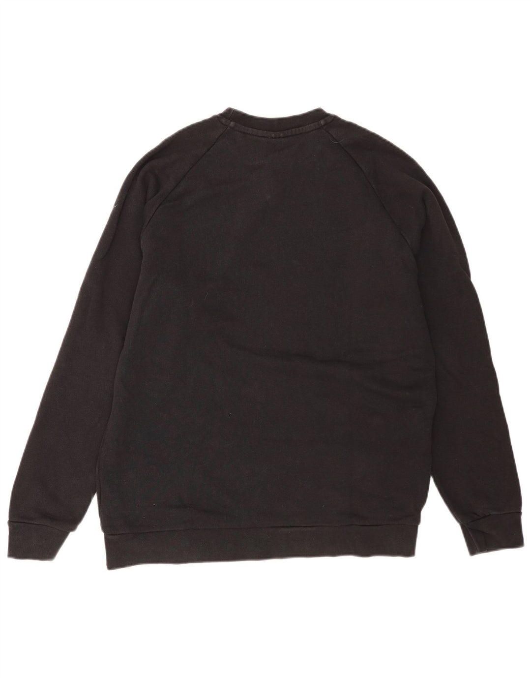 Felpa grafica da uomo Adidas Felpa media in cotone nero