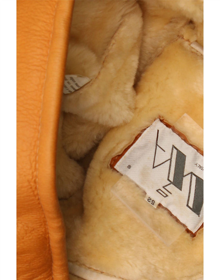 Giubbotto da uomo in montone VINTAGE IT 52 XL Shearling beige