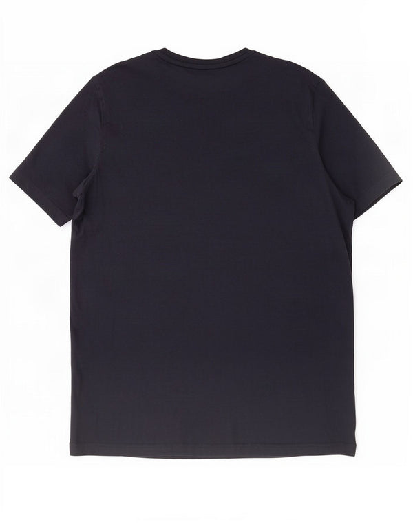 T-shirt da uomo Tommy Hilfiger Top in cotone blu navy medio