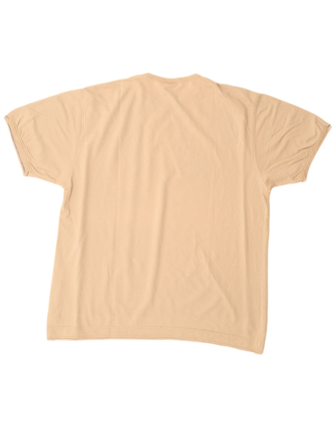 SCOTCH & SODA Felpa grafica da uomo a maniche corte Maglione XL Cotone beige