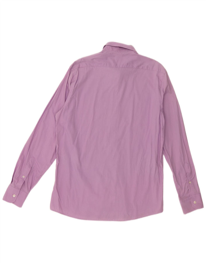 Camicia Benetton Uomo Large Viola
