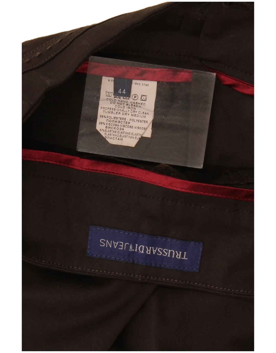 Pantaloni Casual Bootcut da Donna TRUSSARDI IT 44 Medio W32 L31 Marrone