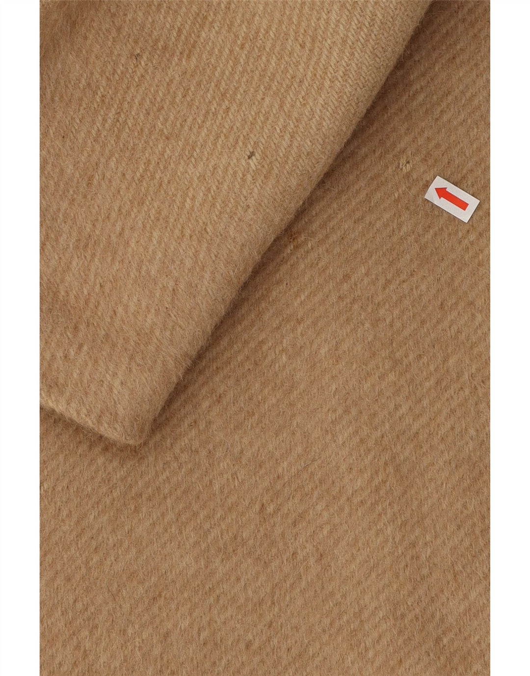 Cappotto doppiopetto vintage da donna IT 42 Lana di alpaca beige medio