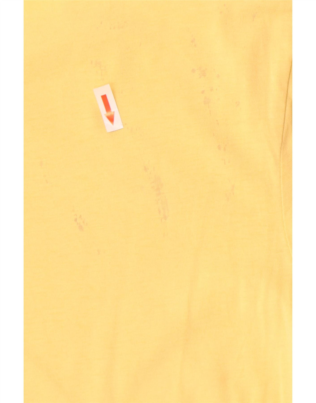 T-shirt grafica da donna Levi's Top UK 12 giallo medio