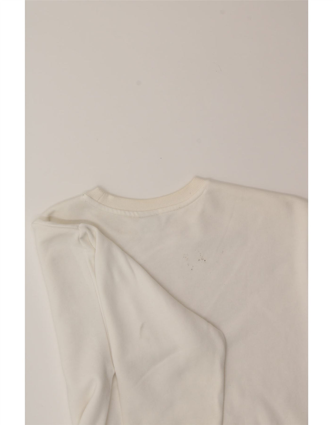 PUMA Mens Graphic Sweatshirt Jumper Small White Cotton Vintage Puma and Second-Hand Puma from Messina Hembry 