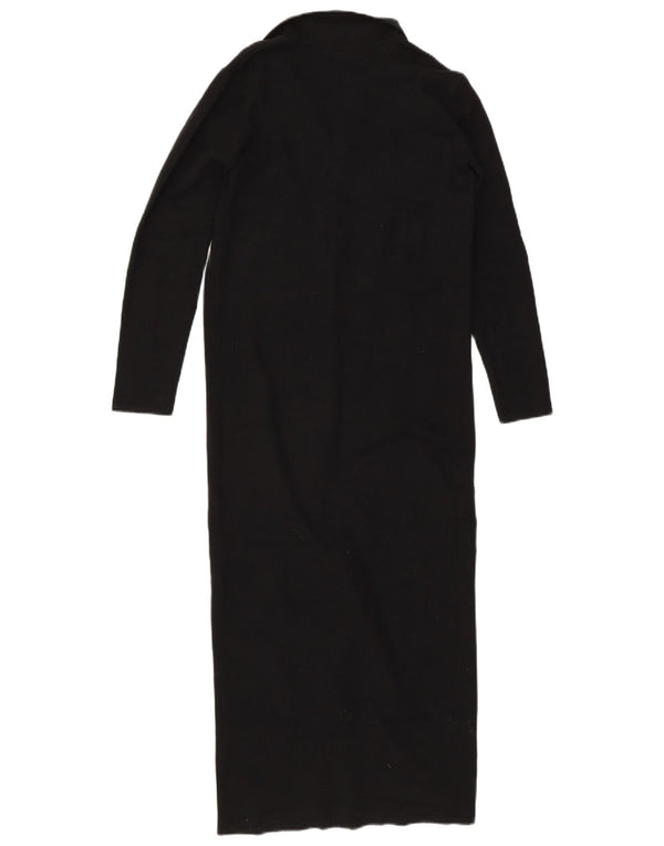 Abito maglione da donna Marks & Spencer UK 10 piccolo in viscosa nera
