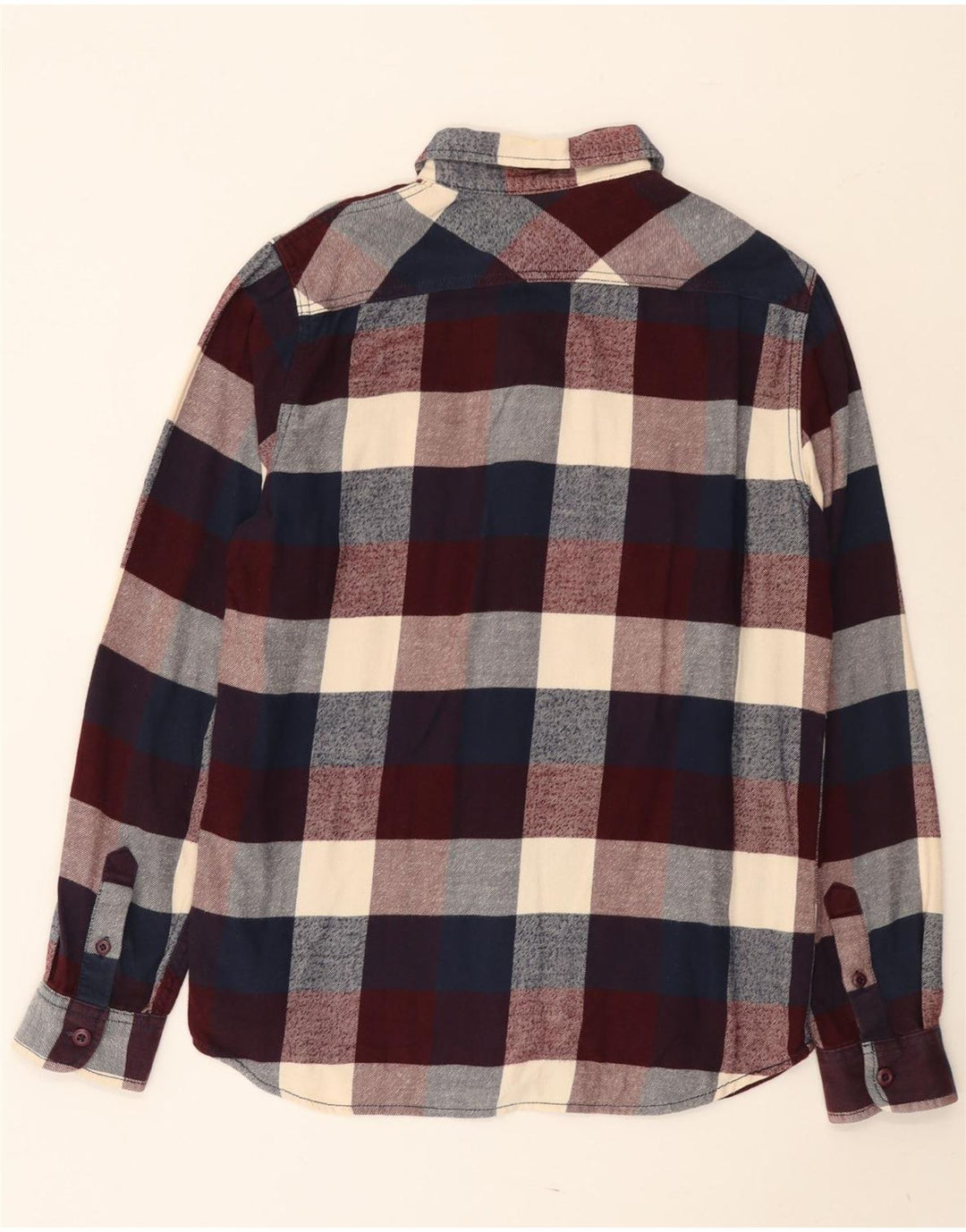 Camicia in flanella da uomo Vans piccola in cotone scozzese multicolore