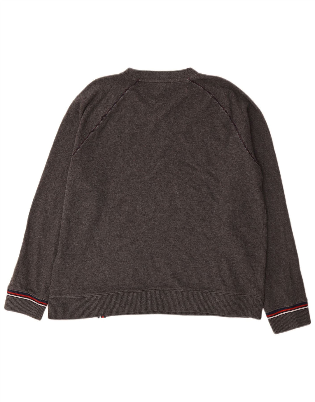 Felpa grafica da uomo Fila Maglione XL Cotone chiazzato grigio