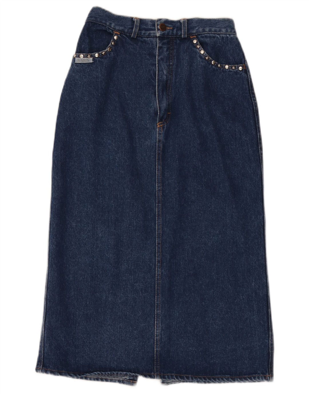 Gonna in denim da donna Sam W26 piccola blu