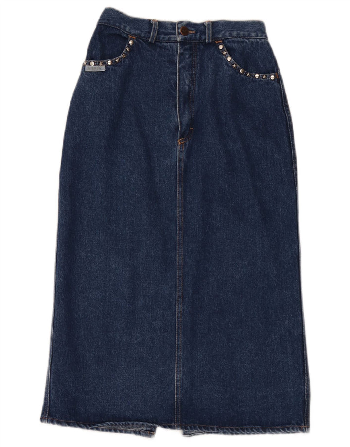 Gonna in denim da donna Sam W26 piccola blu