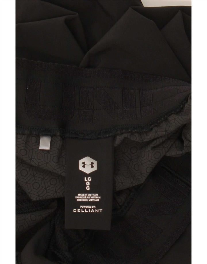 Pantaloni da tuta da donna Under Armour UK 14 Large Nero geometrico