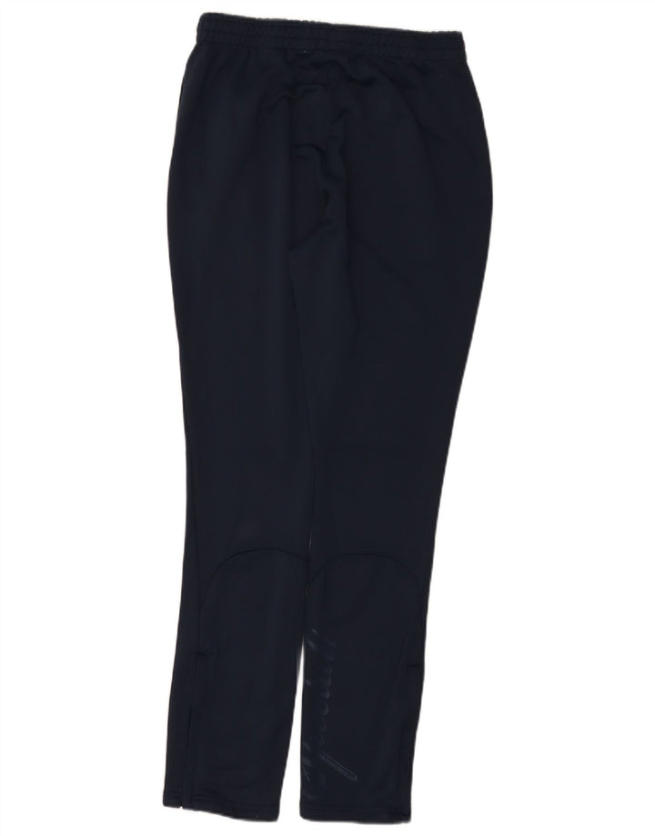Pantaloni da tuta grafica da uomo Umbro medio poliestere blu navy