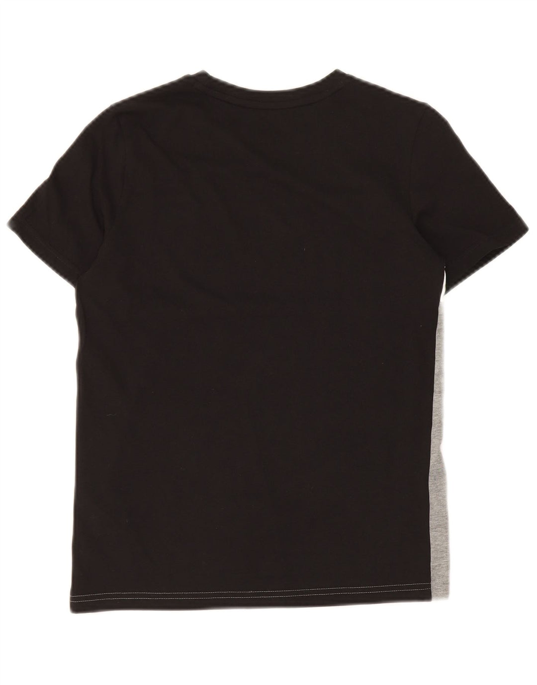 Maglietta grafica Puma da bambino, 11-12 anni, in cotone color block nero