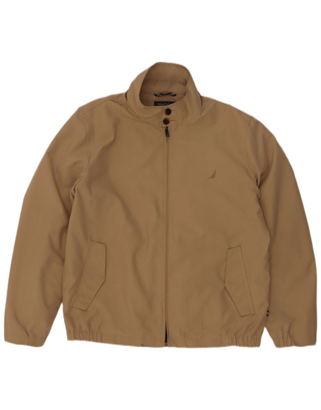 Giubbotto bomber da uomo Nautica UK 38 Poliestere beige medio